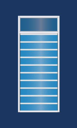 Ventana de Seguridad Old San Juan Lama 4 Cristal Frosted Clear